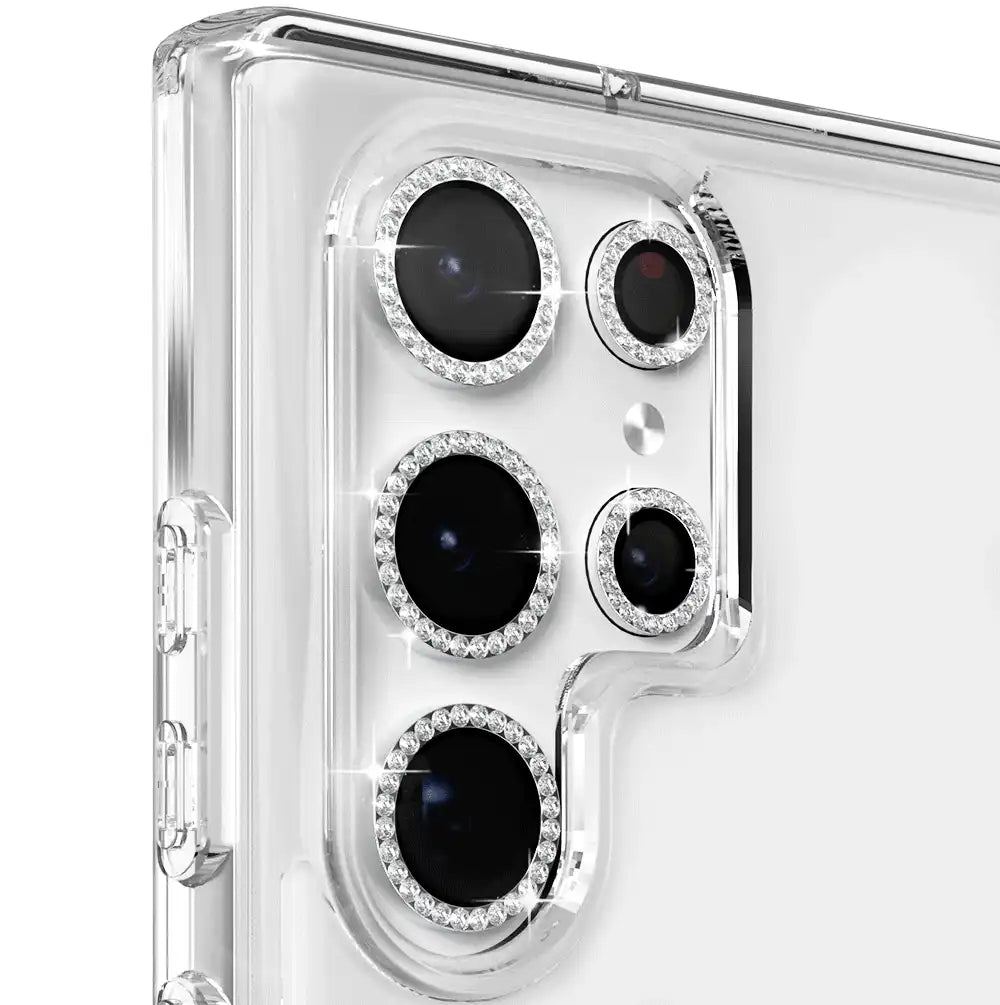 Crystal Glam Camera Lens Protector for Samsung