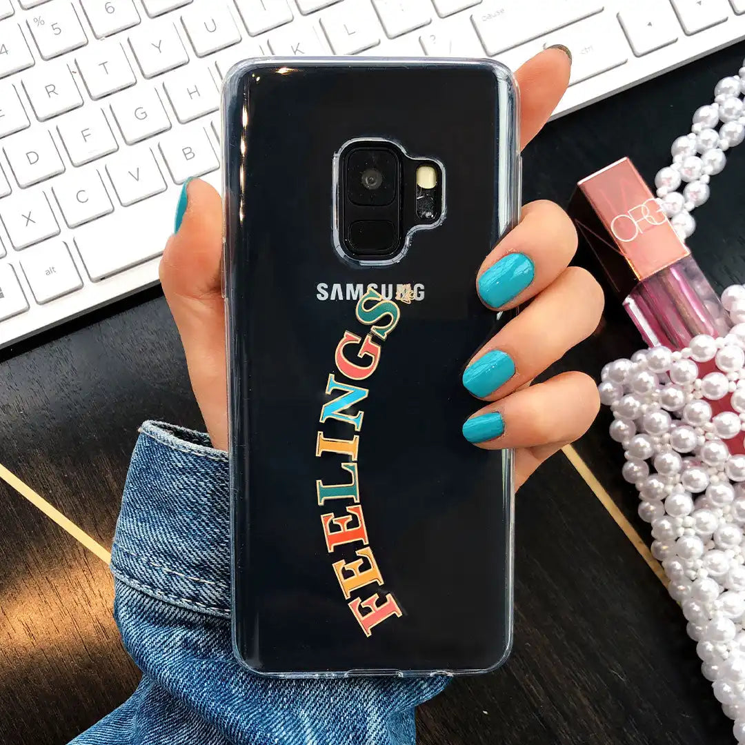 Feelings Clear Samsung Case