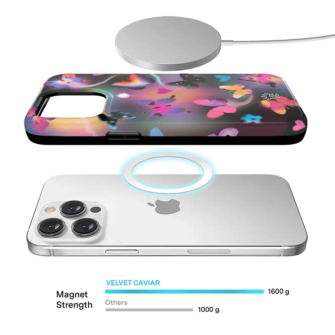 Aurora Butterfly iPhone Case