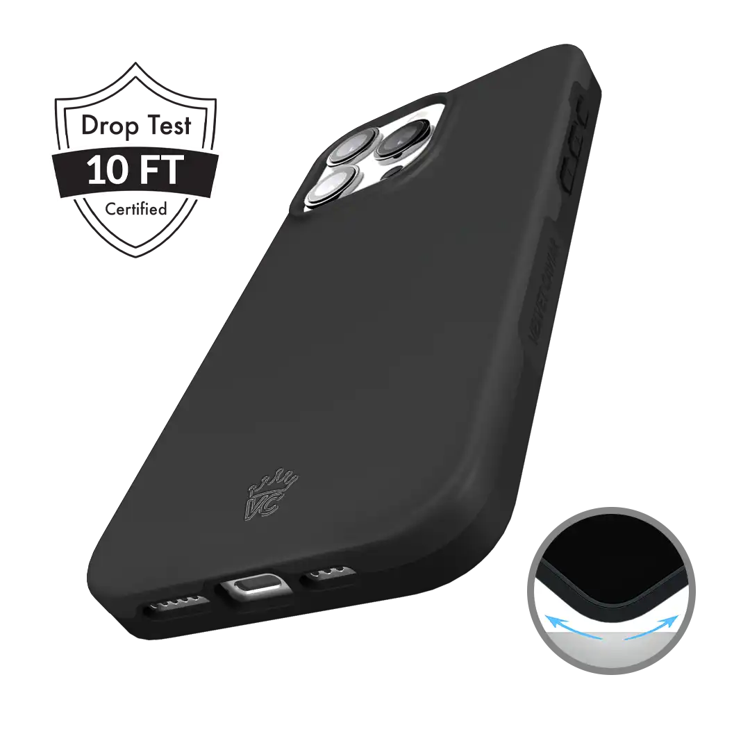 Just Black iPhone Case