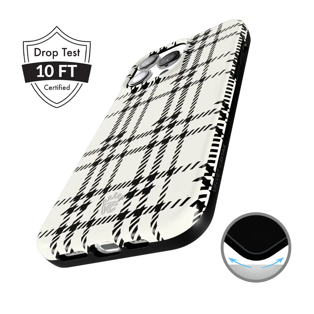 Houndstooth Sweater iPhone Case