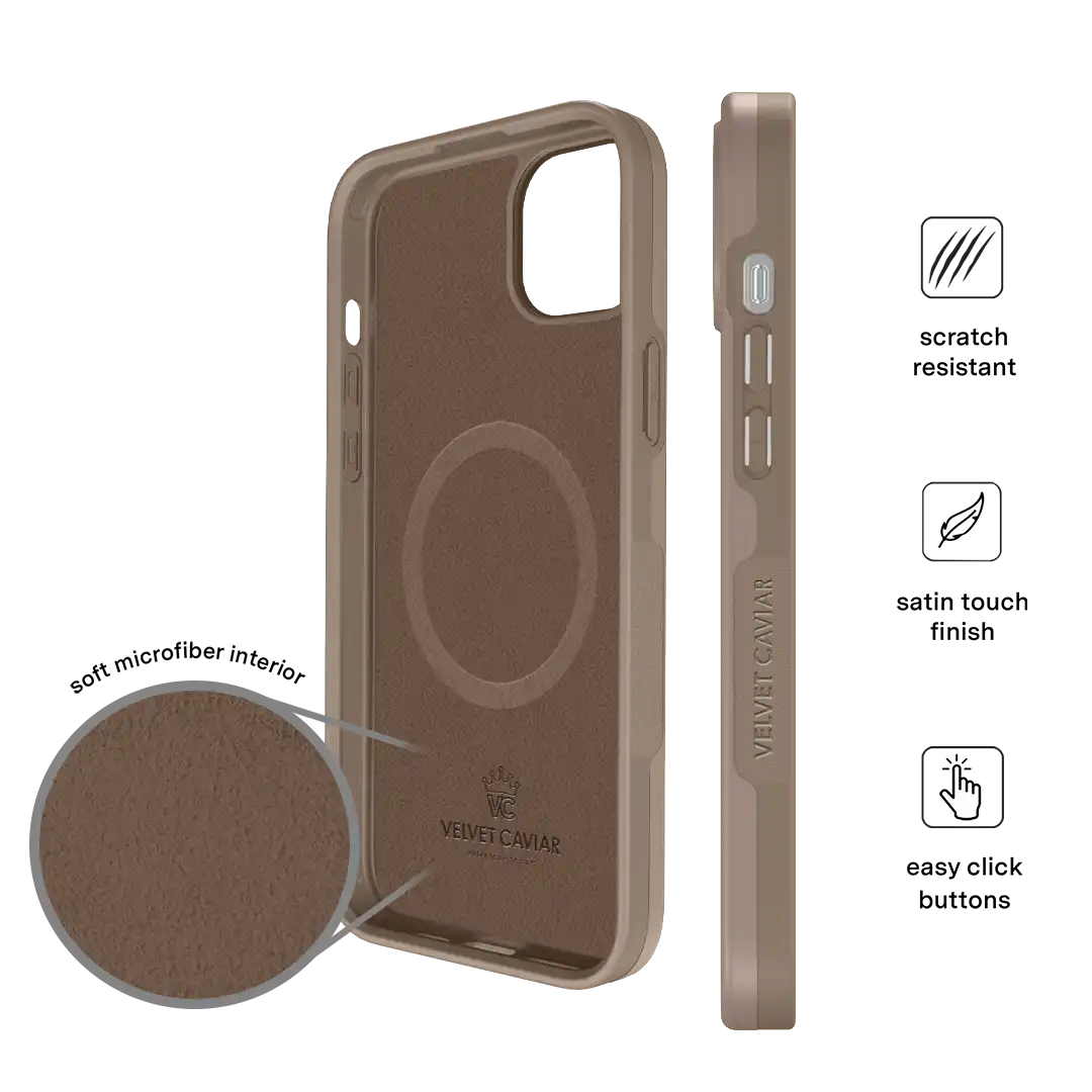Cashmere Taupe iPhone Case