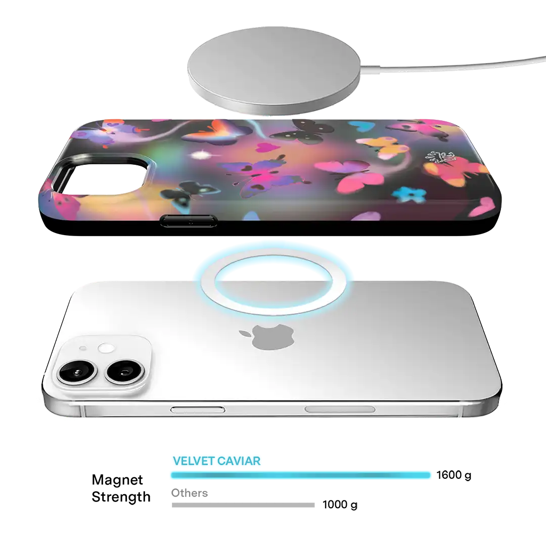 Aurora Butterfly iPhone Case