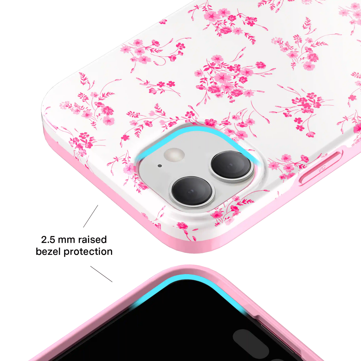 French Rose Floral iPhone Case