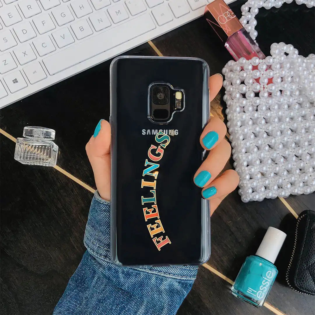 Feelings Clear Samsung Case