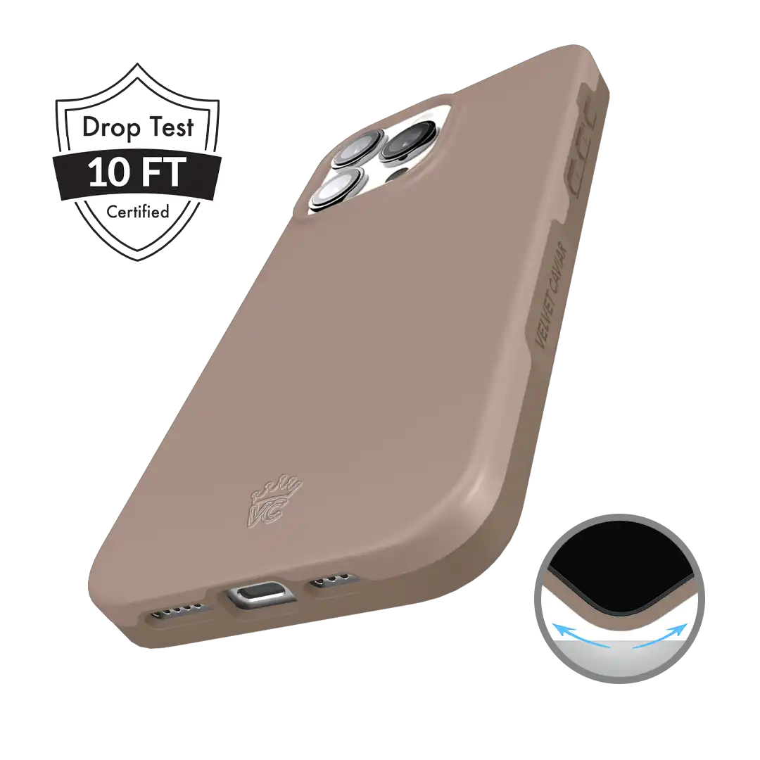 Cashmere Taupe iPhone Case