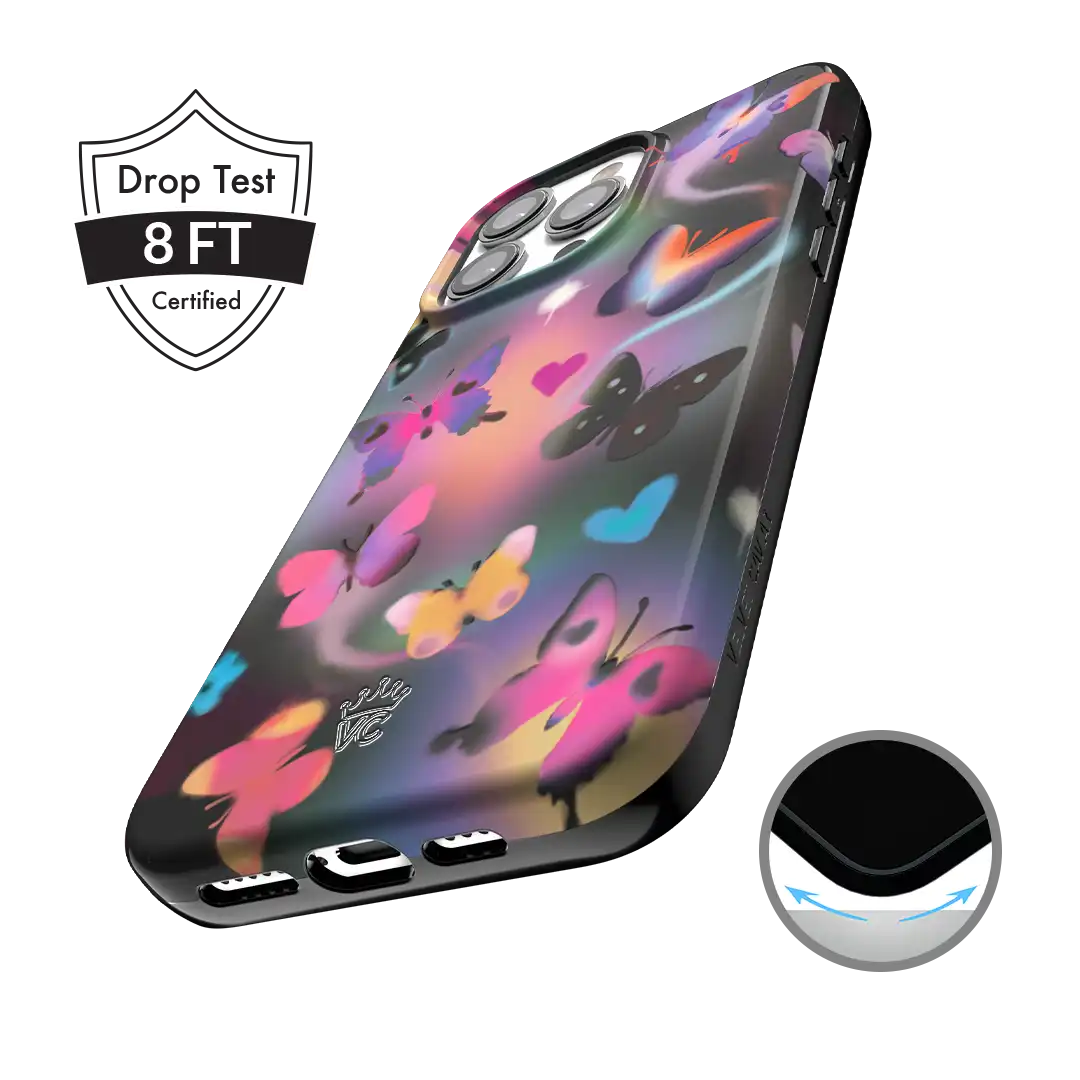 Aurora Butterfly iPhone Case