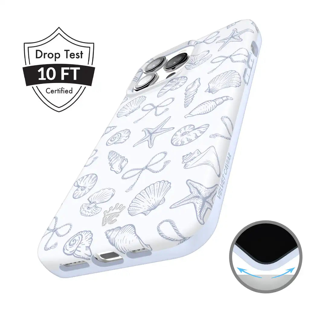 Coastal Seashells iPhone Case