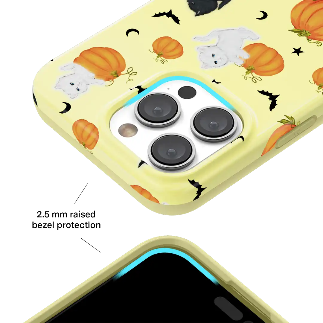 Purrfect Pumpkins iPhone Case