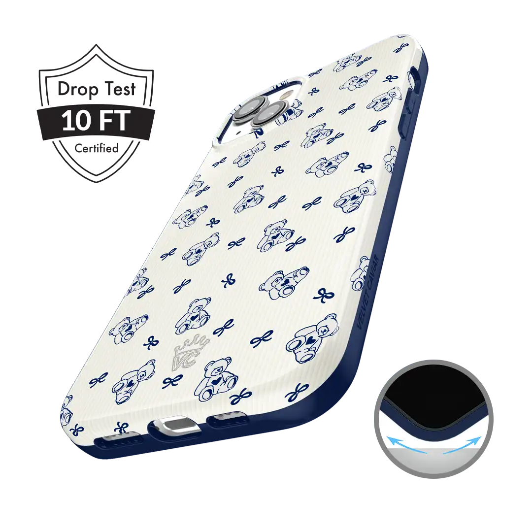 Preppy Teddy iPhone Case