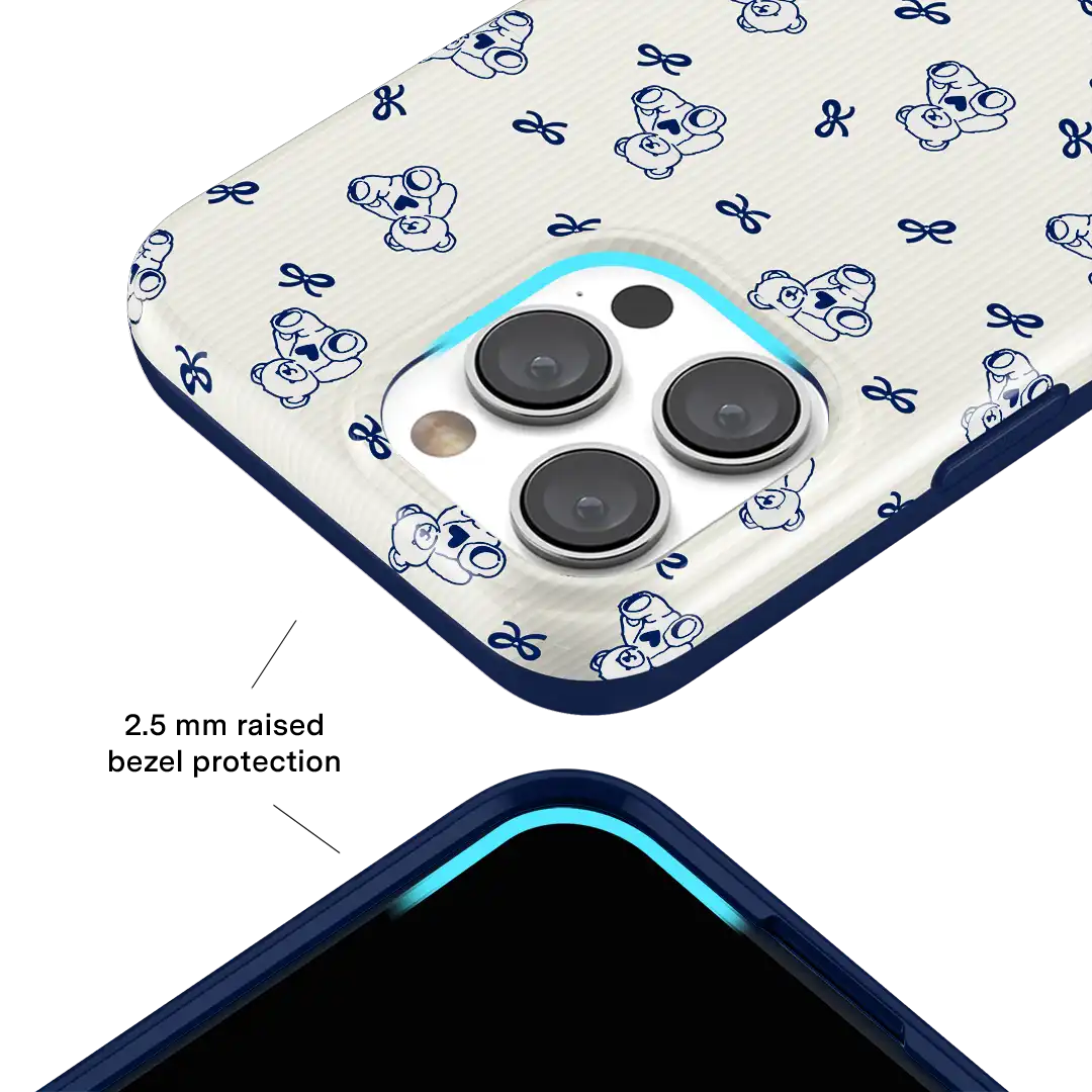 Preppy Teddy iPhone Case