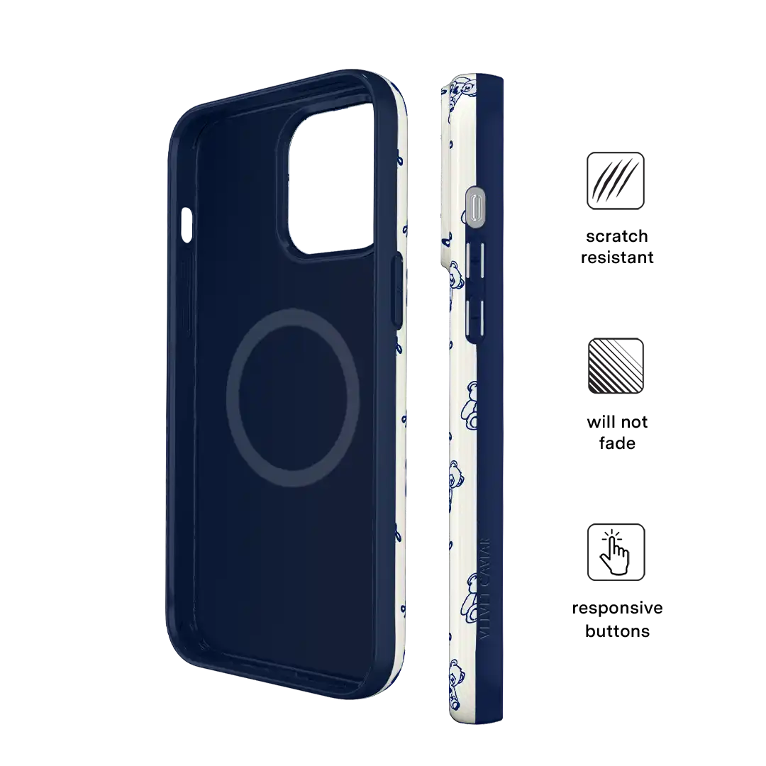 Preppy Teddy iPhone Case