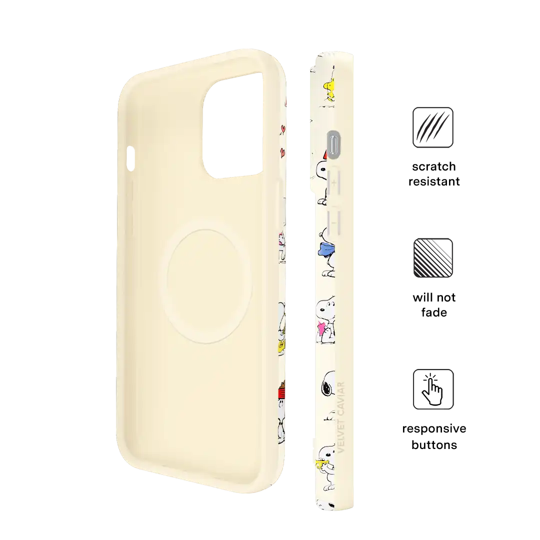 Snoopy Moods iPhone Case