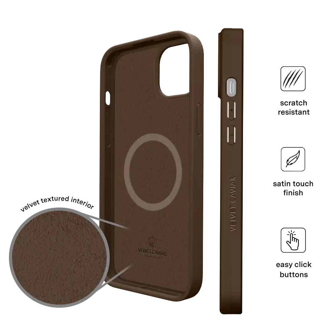 Espresso Brown iPhone Case