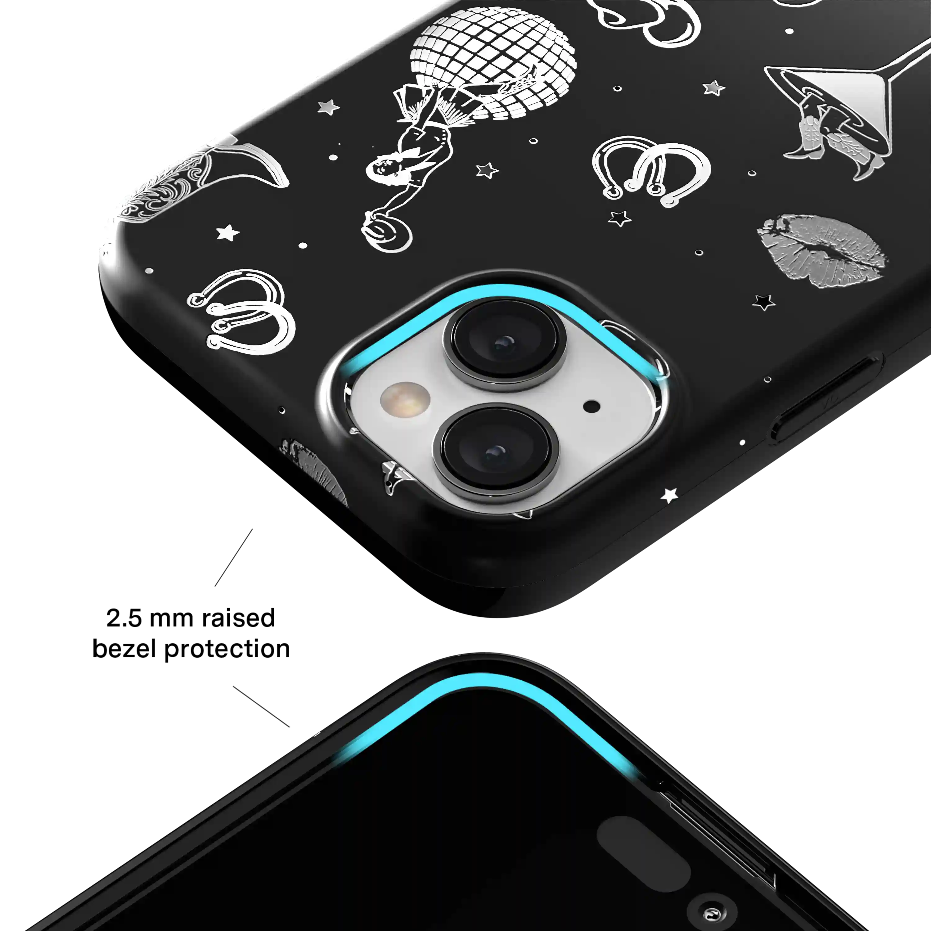 Disco Cowgirl iPhone Case