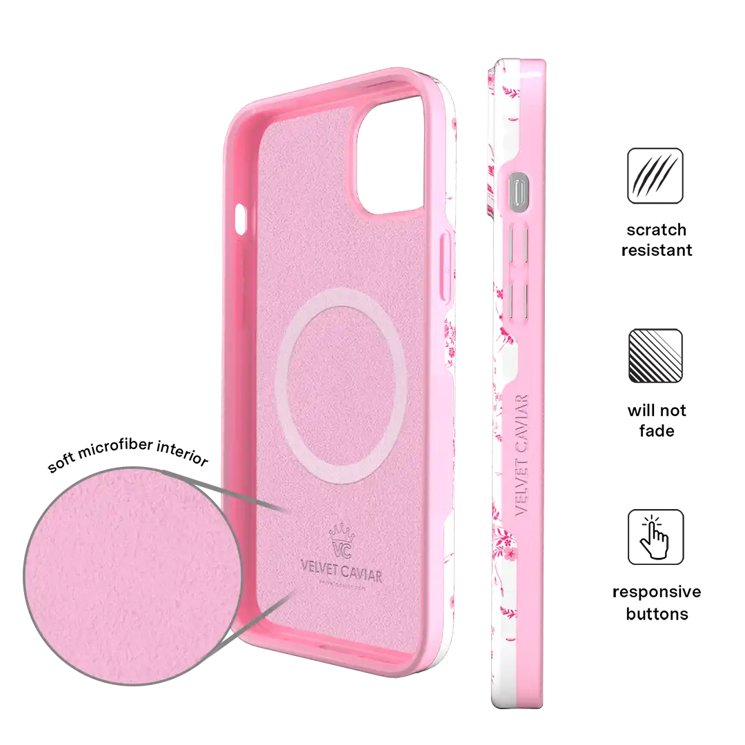 French Rose Floral iPhone Case