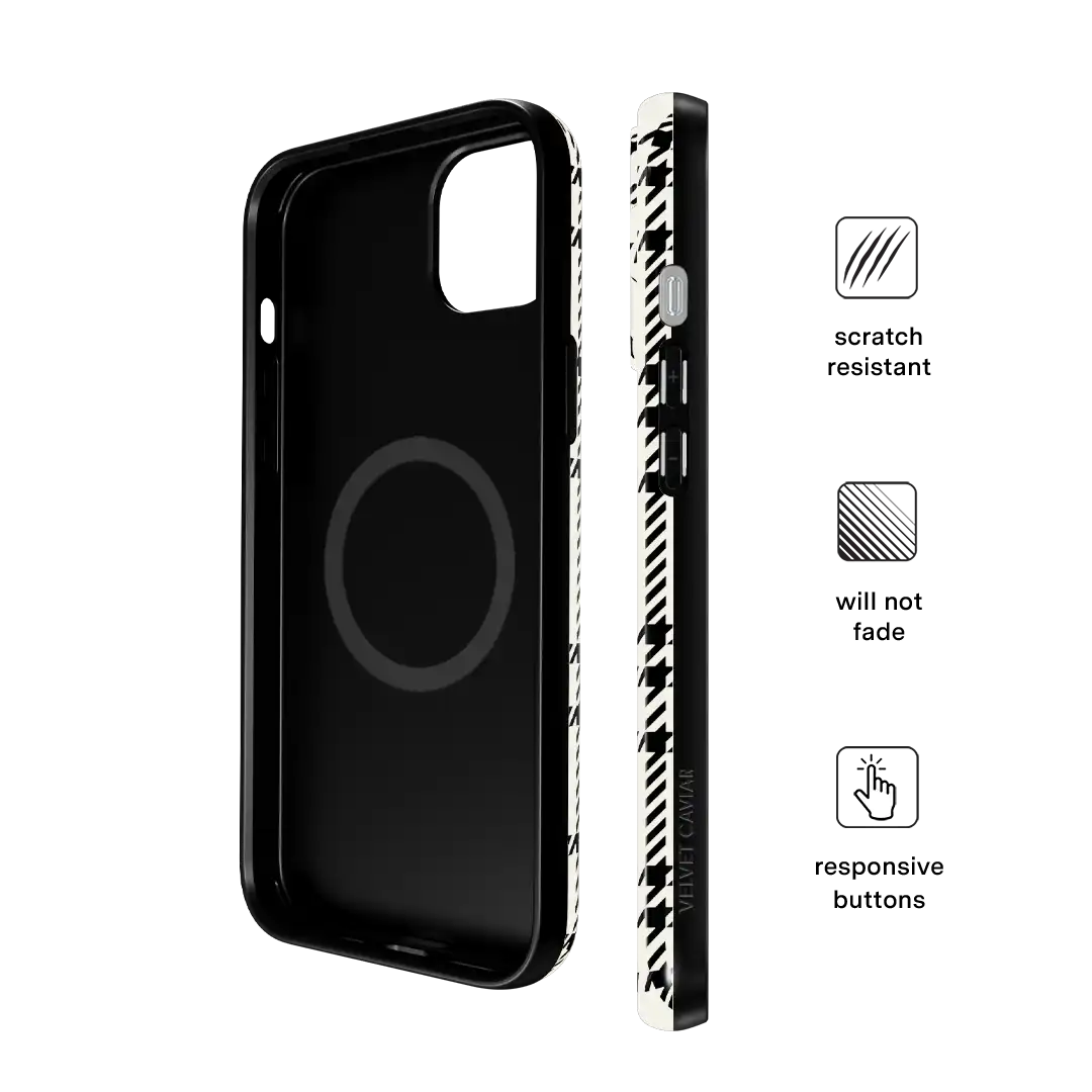 Houndstooth Sweater iPhone Case