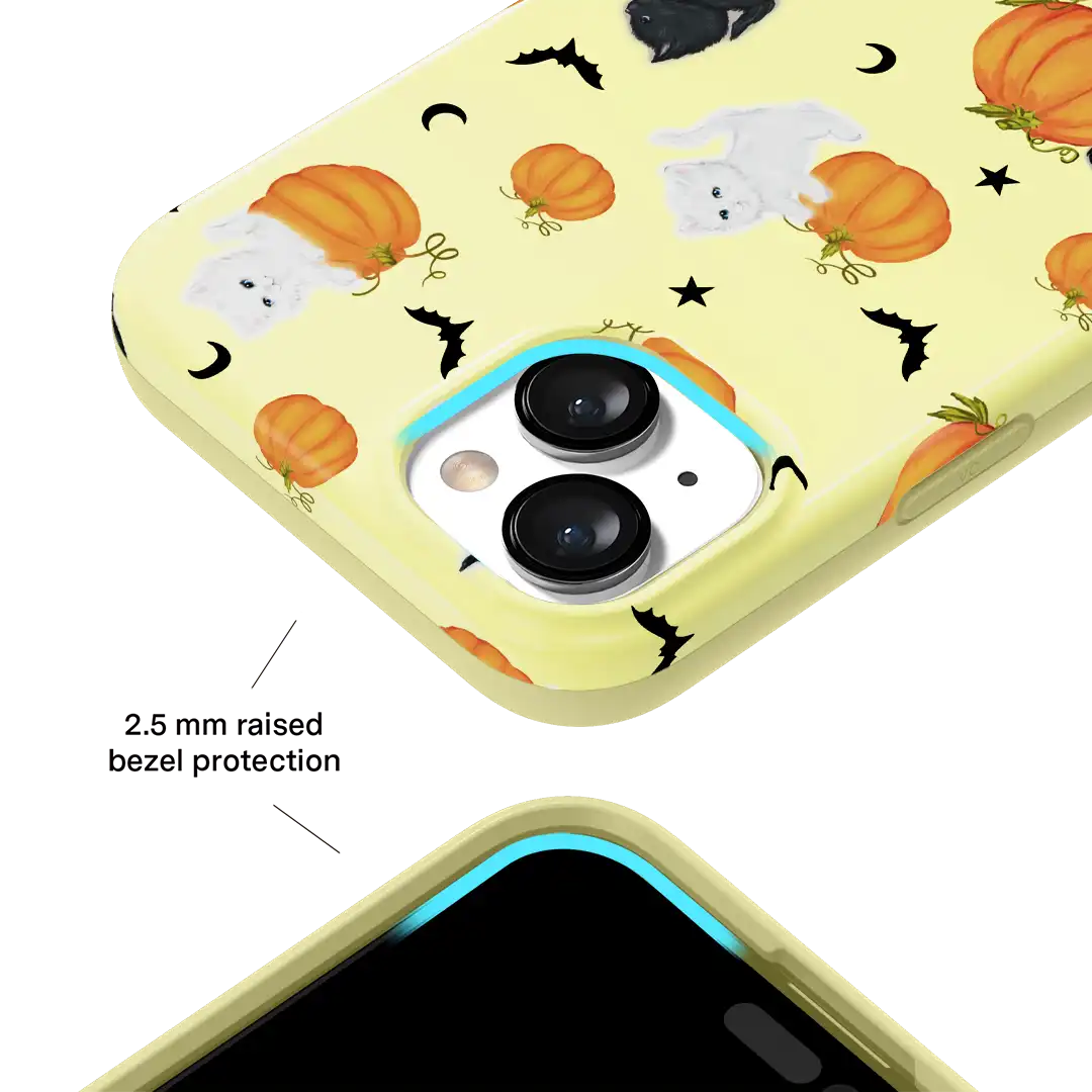 Purrfect Pumpkins iPhone Case