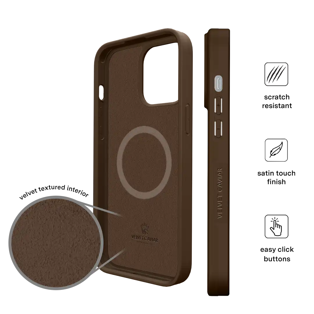 Espresso Brown iPhone Case