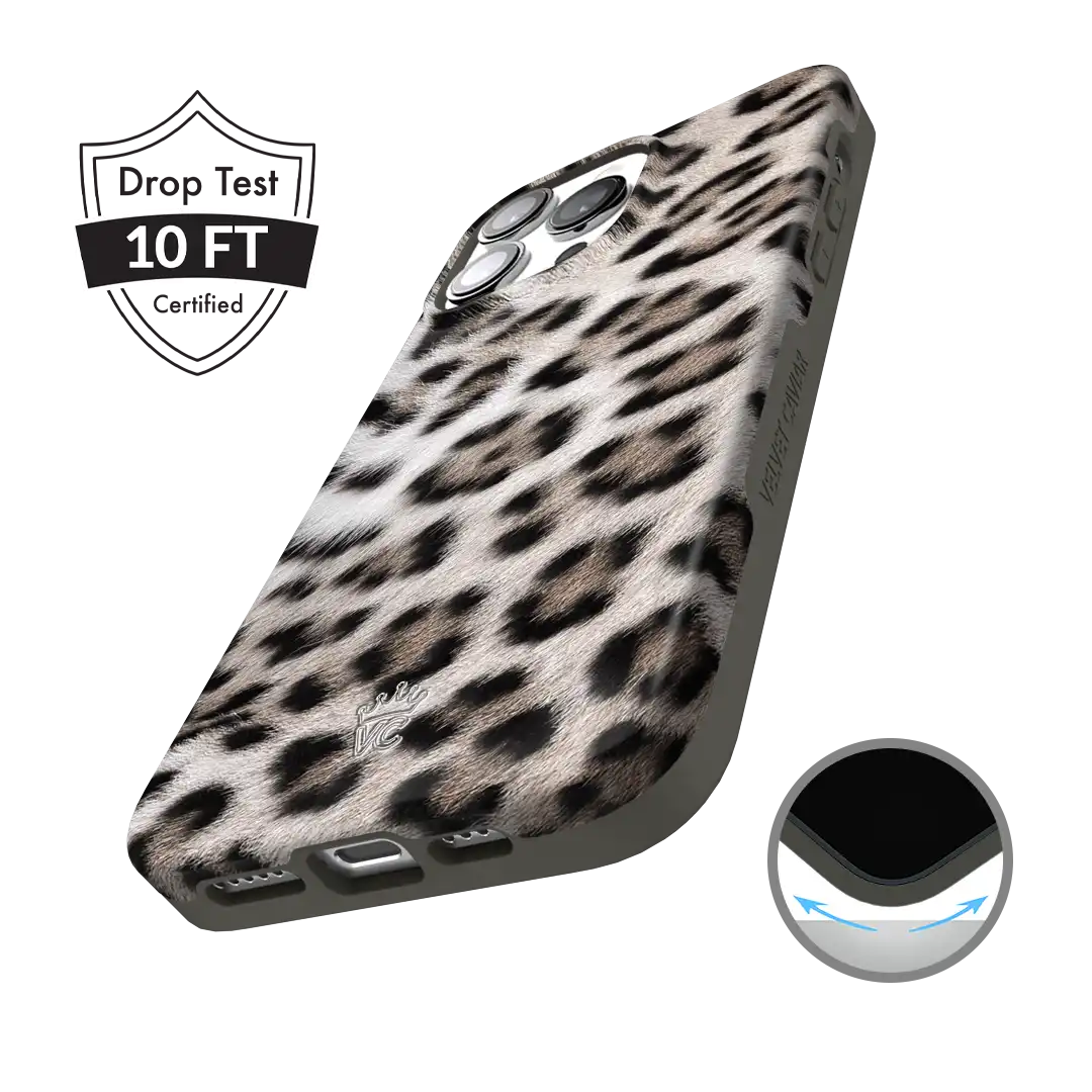 Arctic Leopard iPhone Case