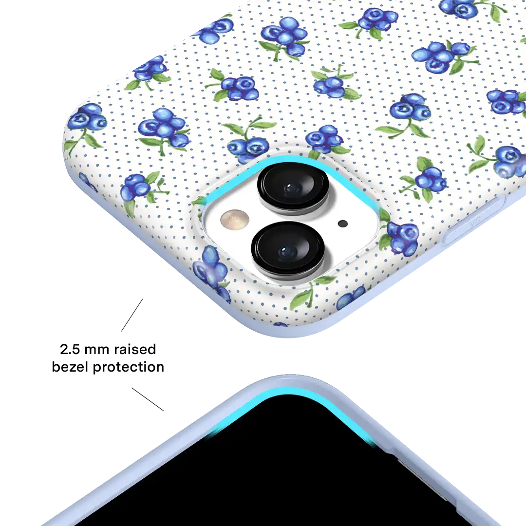 Blueberry Baby iPhone Case