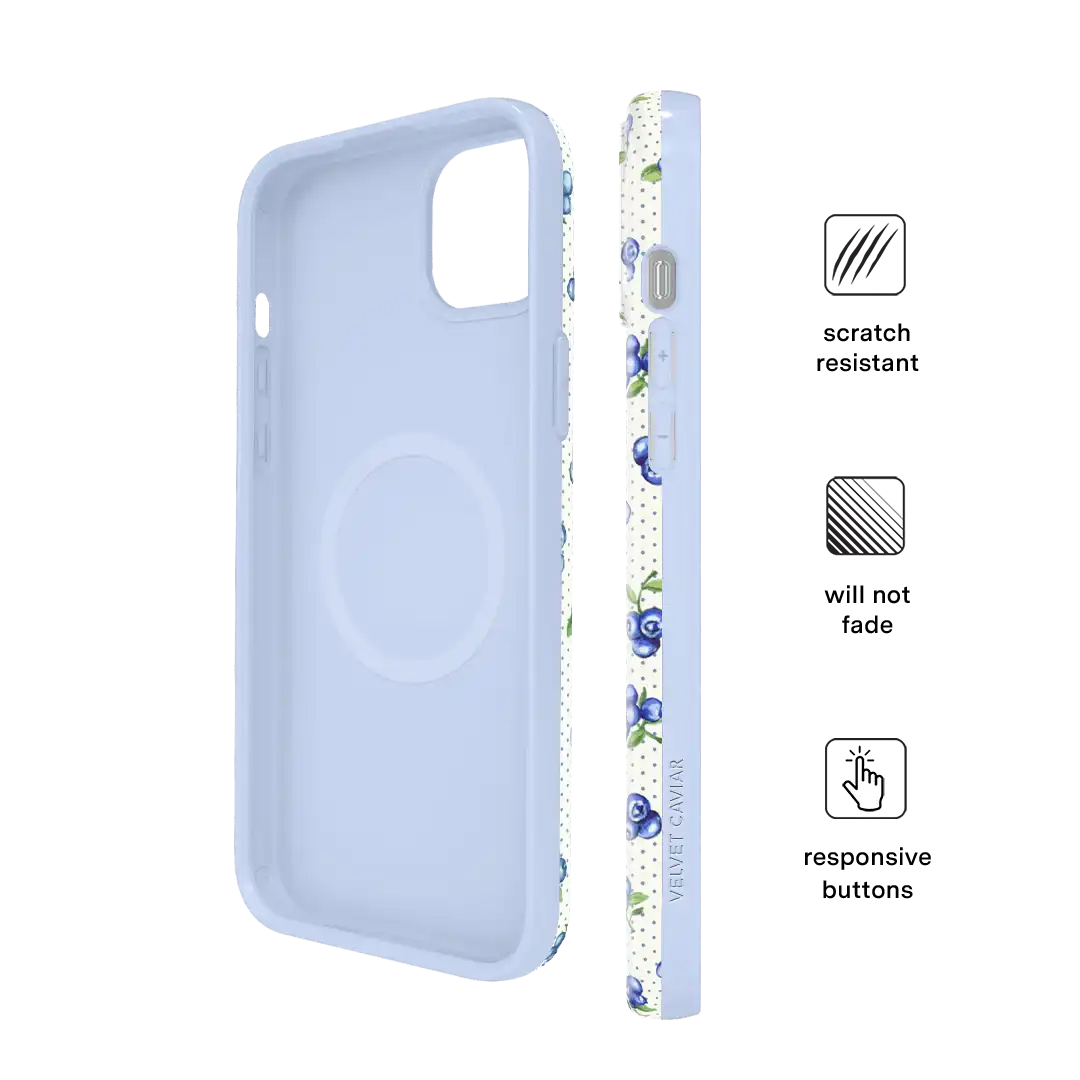 Blueberry Baby iPhone Case