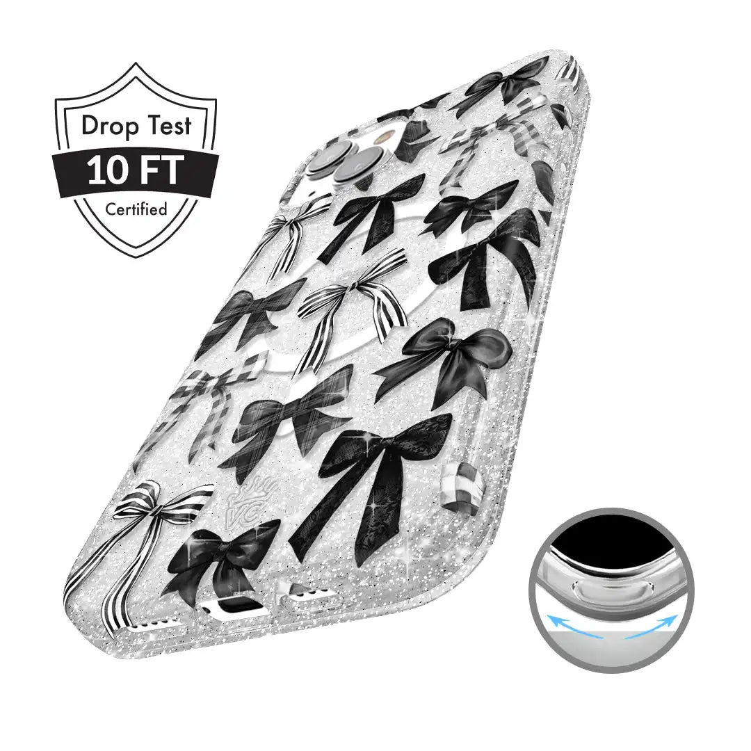 Gothic Bows iPhone Case