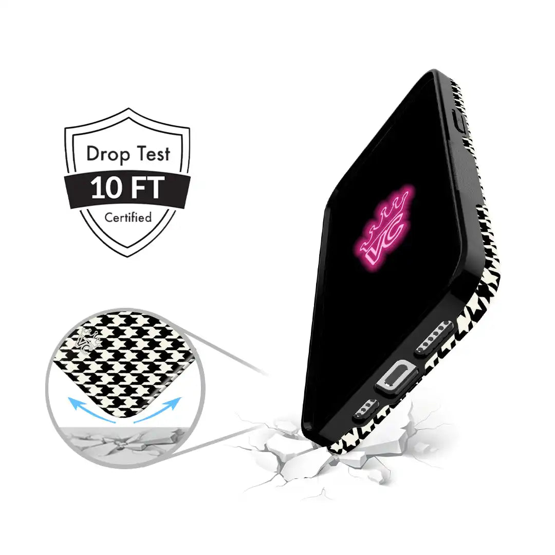 Houndstooth iPhone Case
