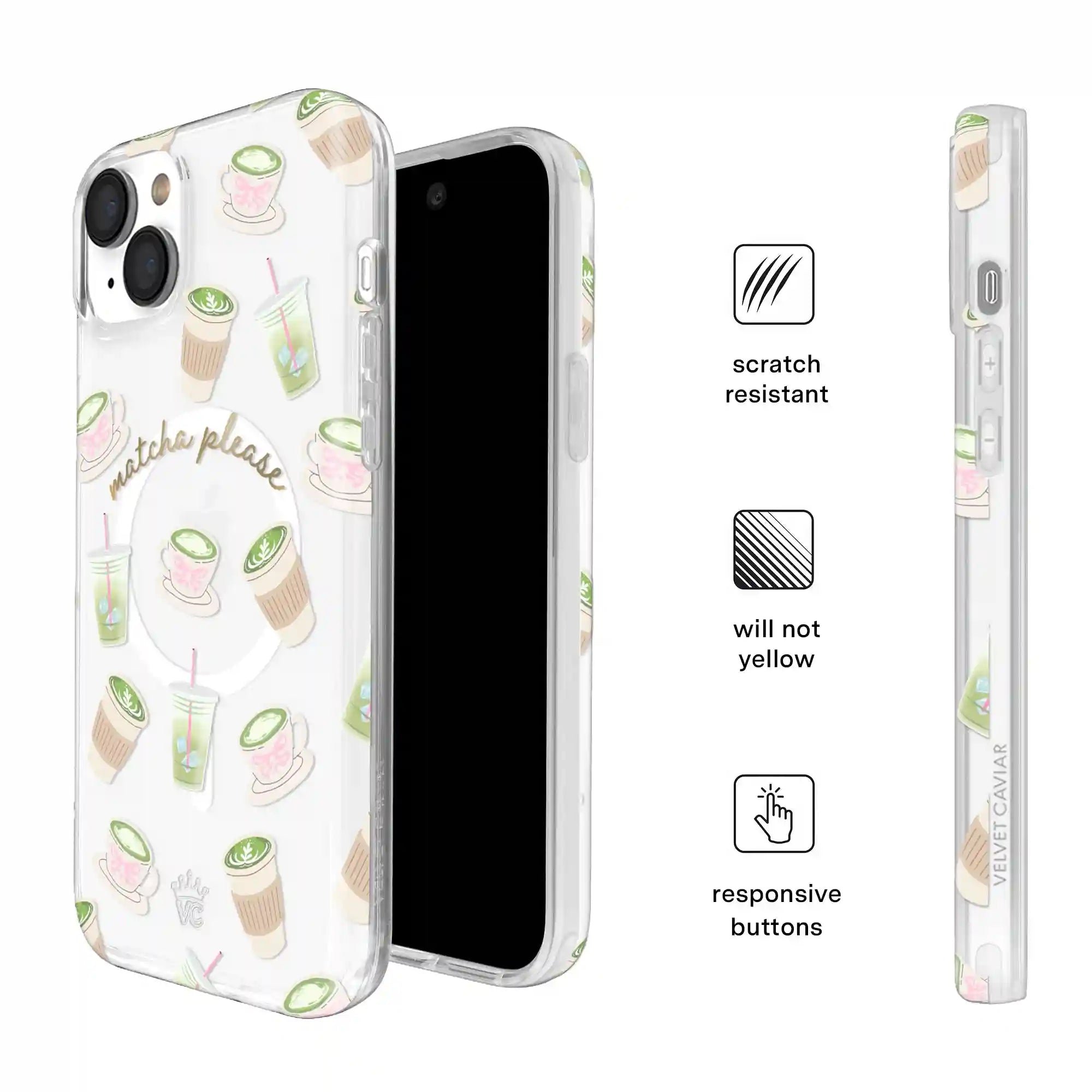 Matcha Please iPhone Case
