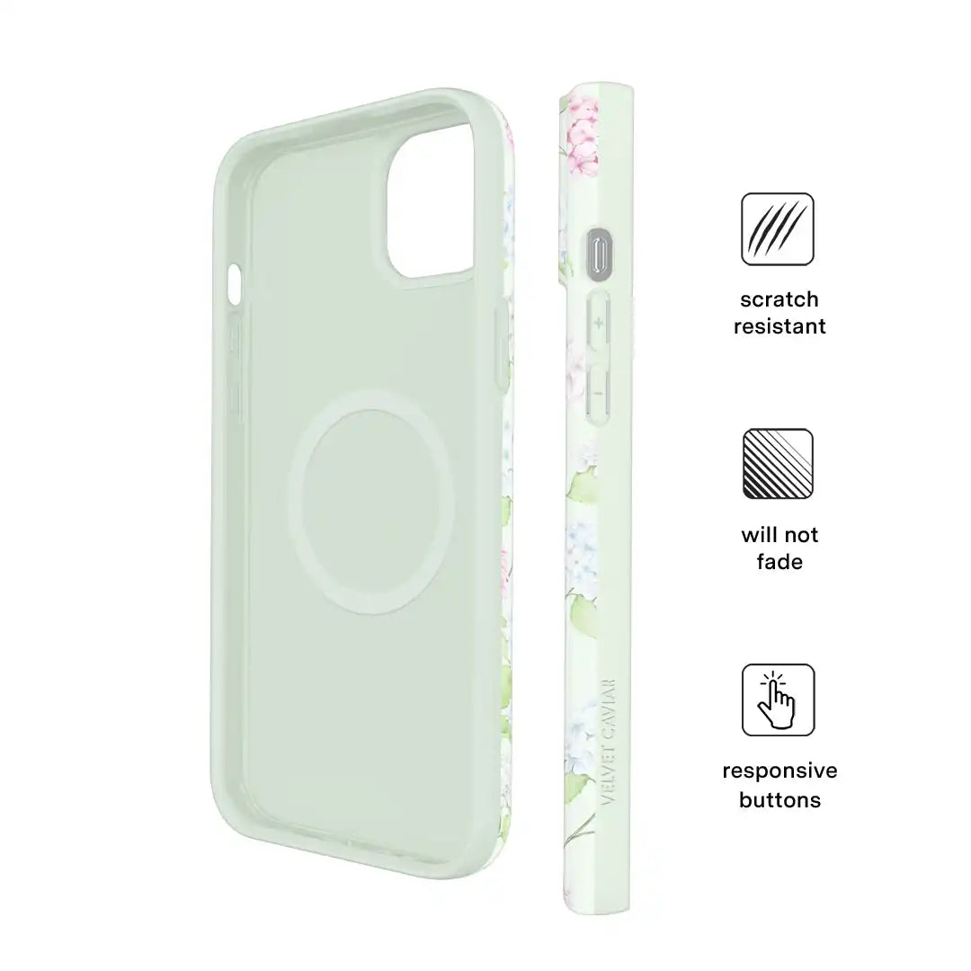 Hydrangea Floral iPhone Case