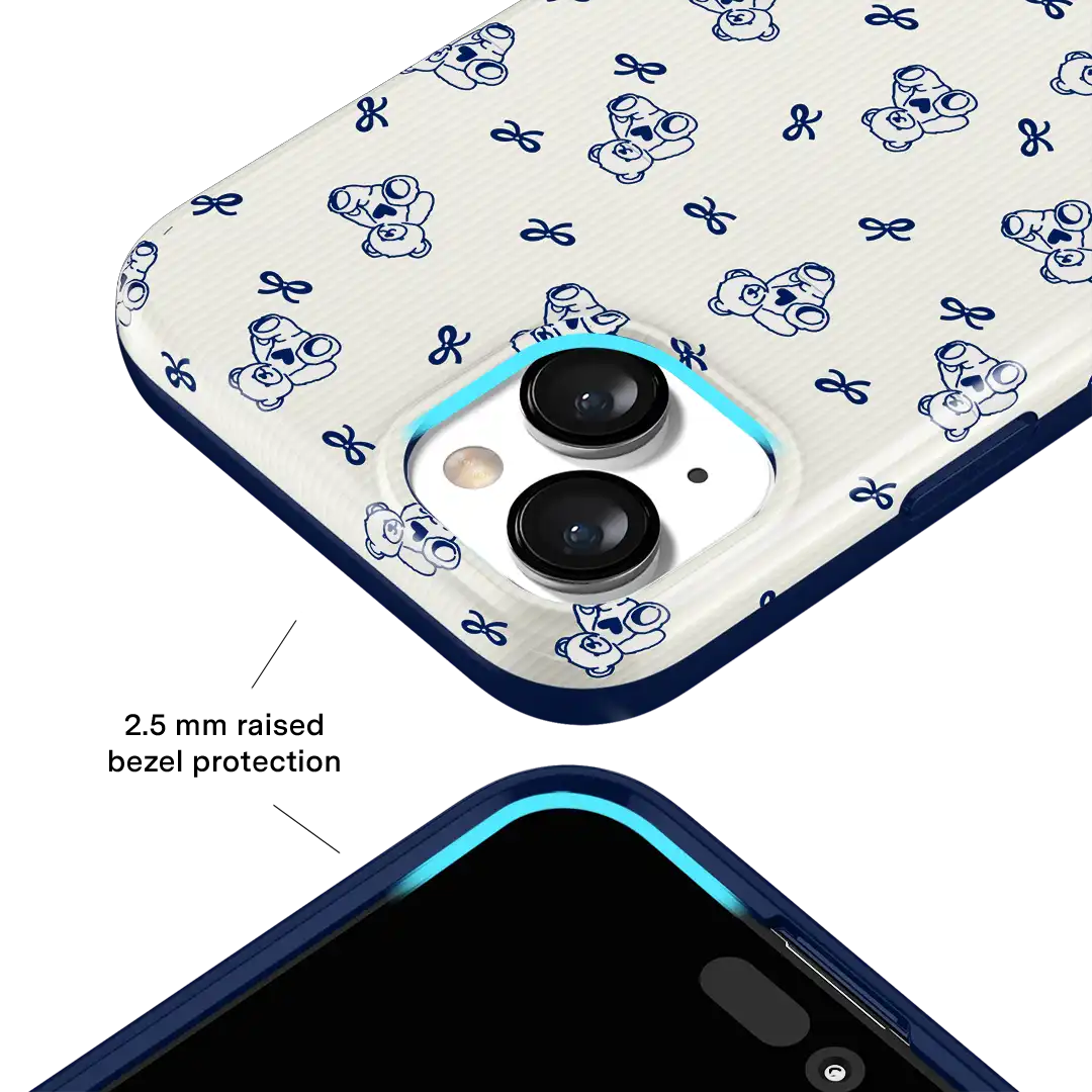 Preppy Teddy iPhone Case