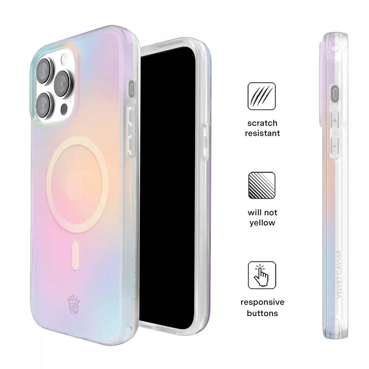 Jelly Glow Aura iPhone Case