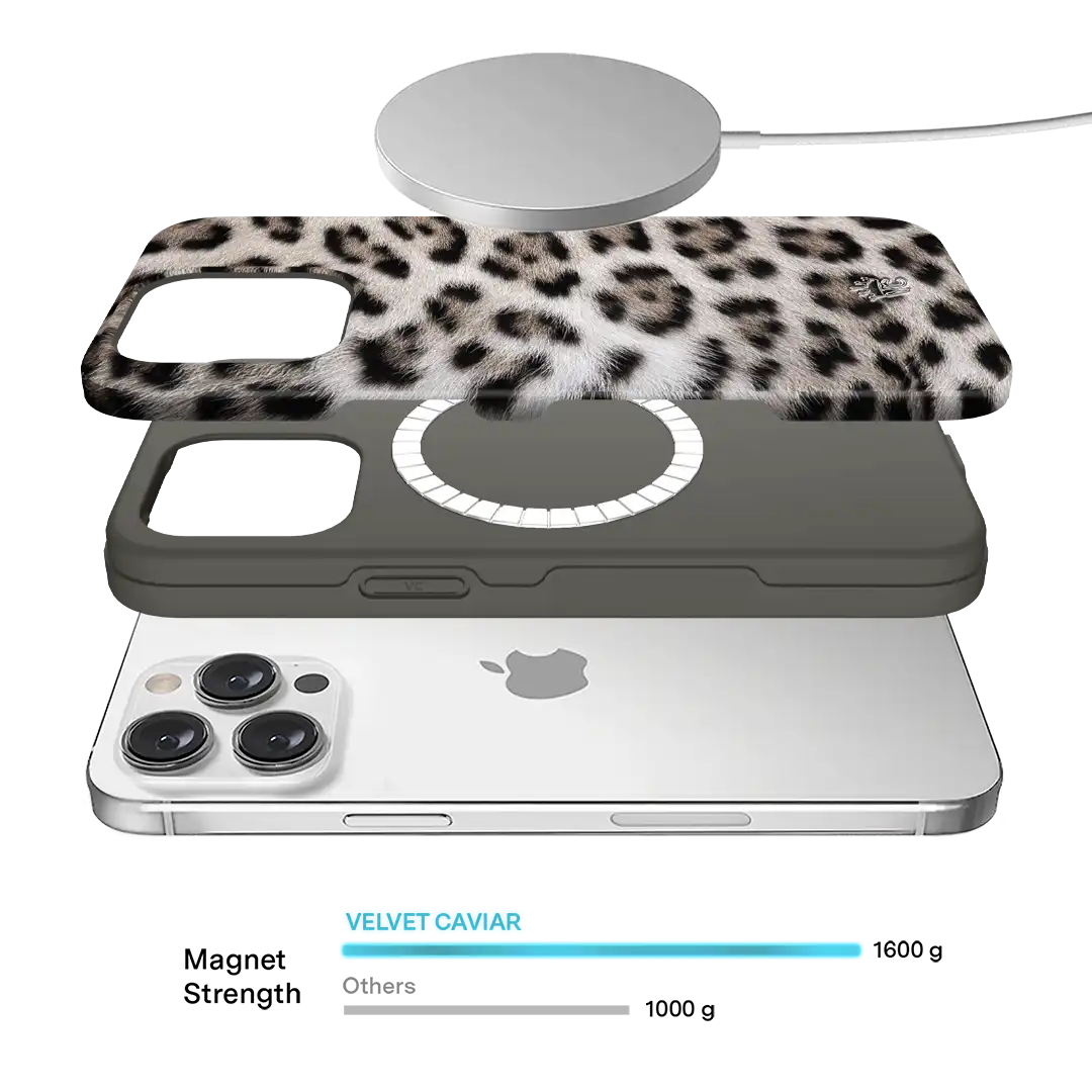 Arctic Leopard iPhone Case