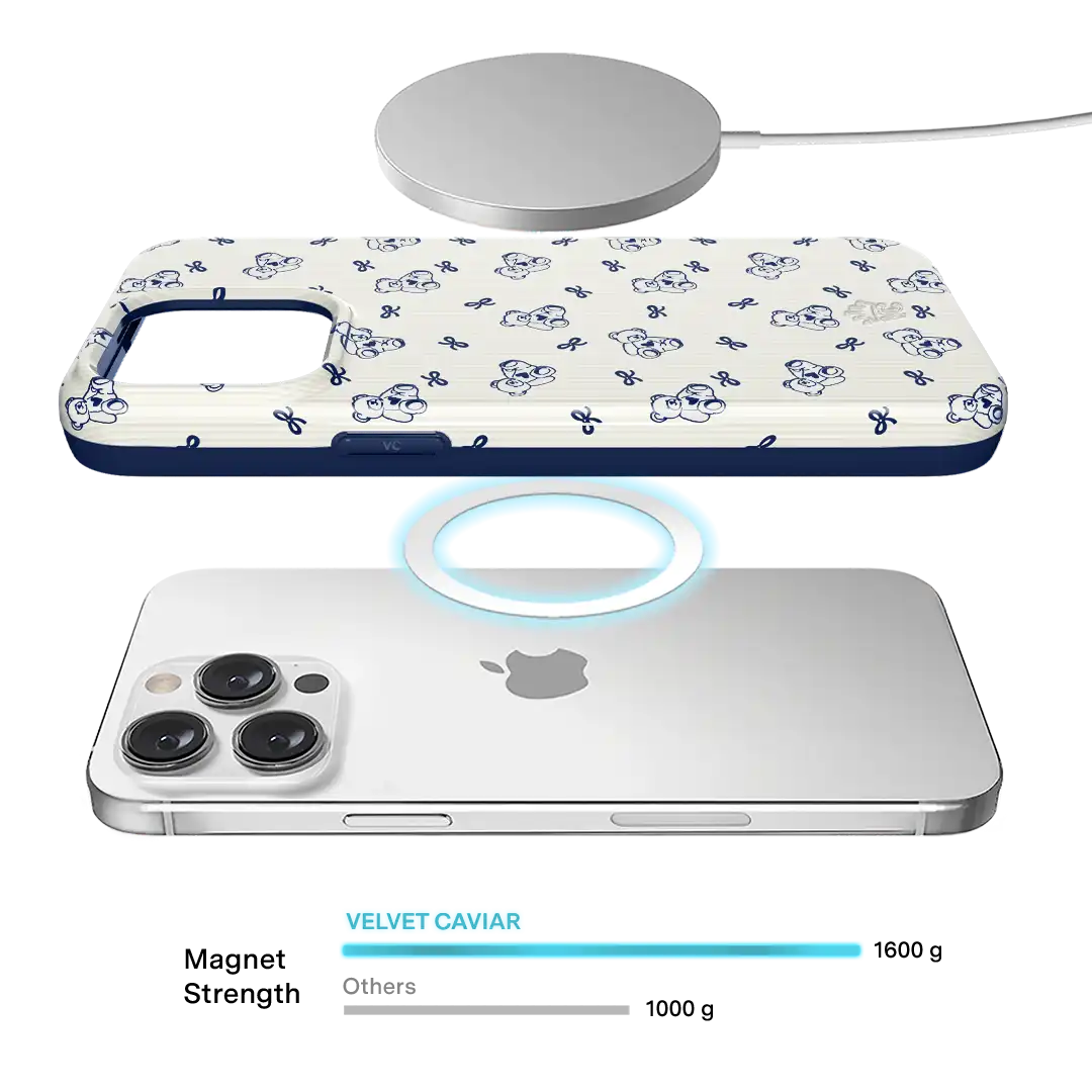 Preppy Teddy iPhone Case