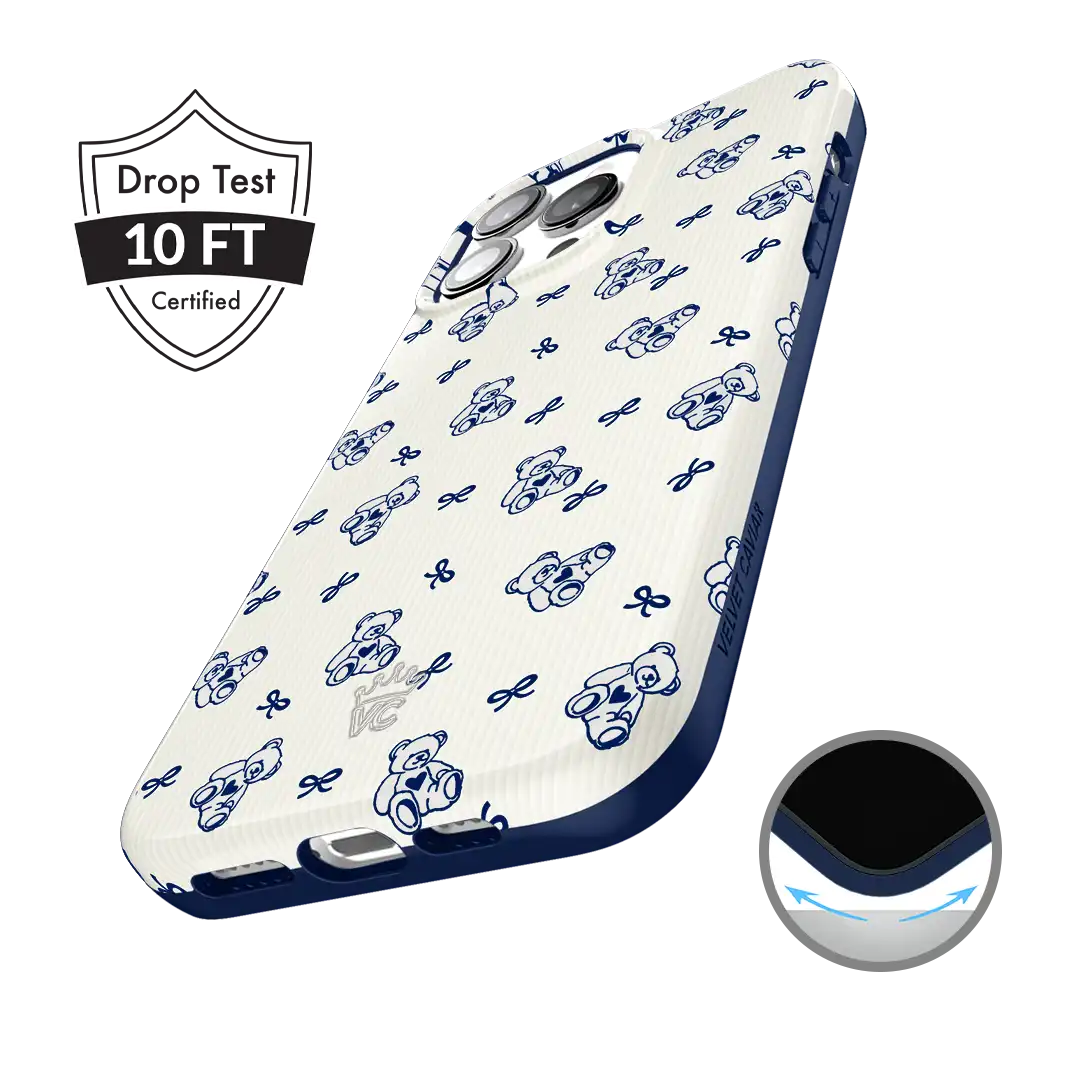 Preppy Teddy iPhone Case