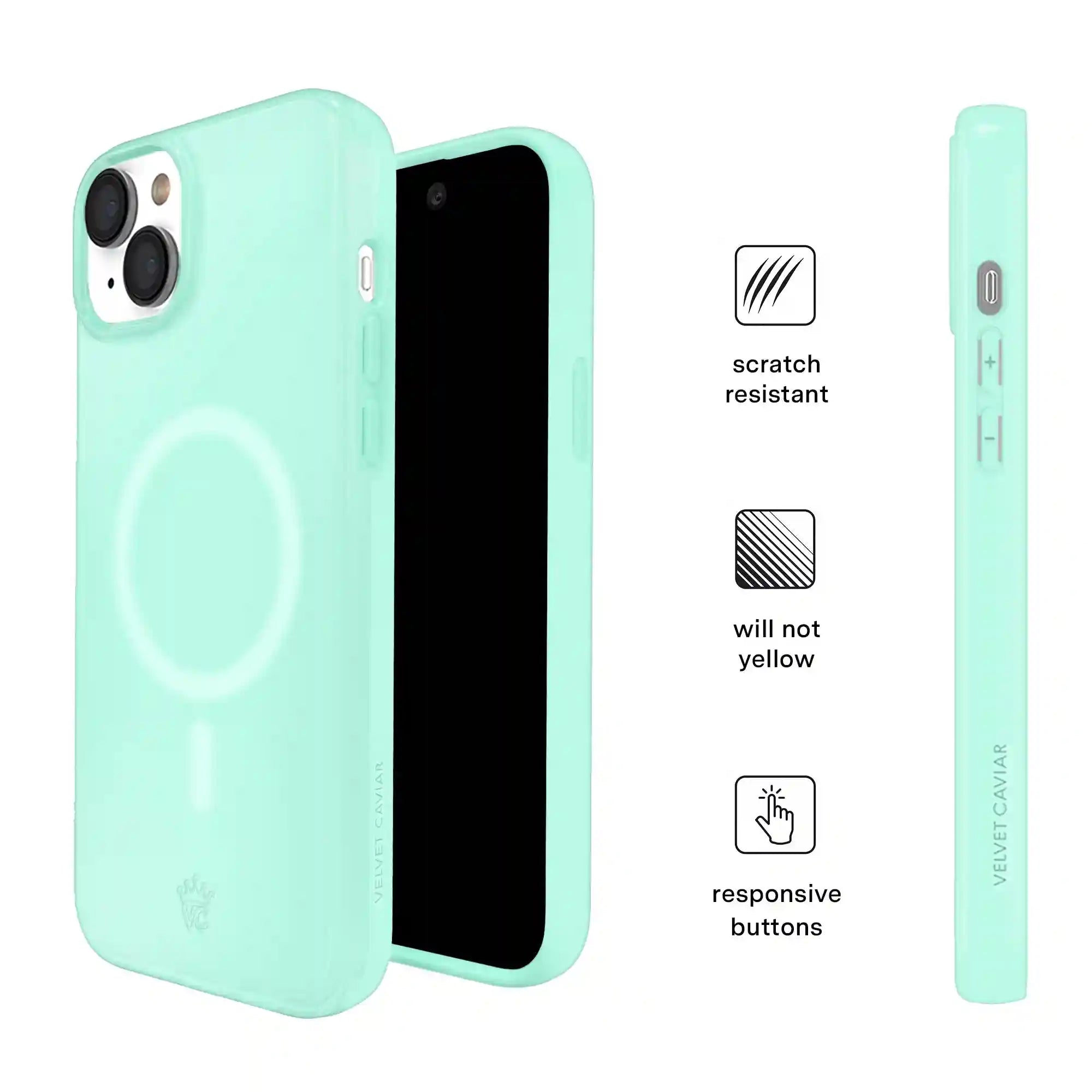 Mint Jelly iPhone Case