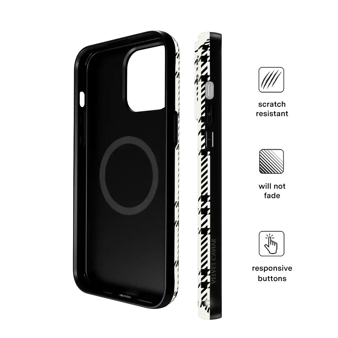 Houndstooth Sweater iPhone Case