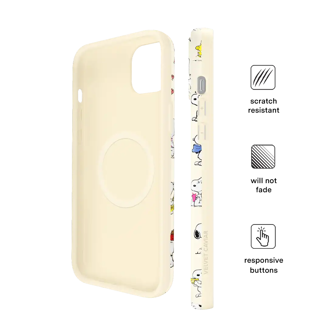 Snoopy Moods iPhone Case