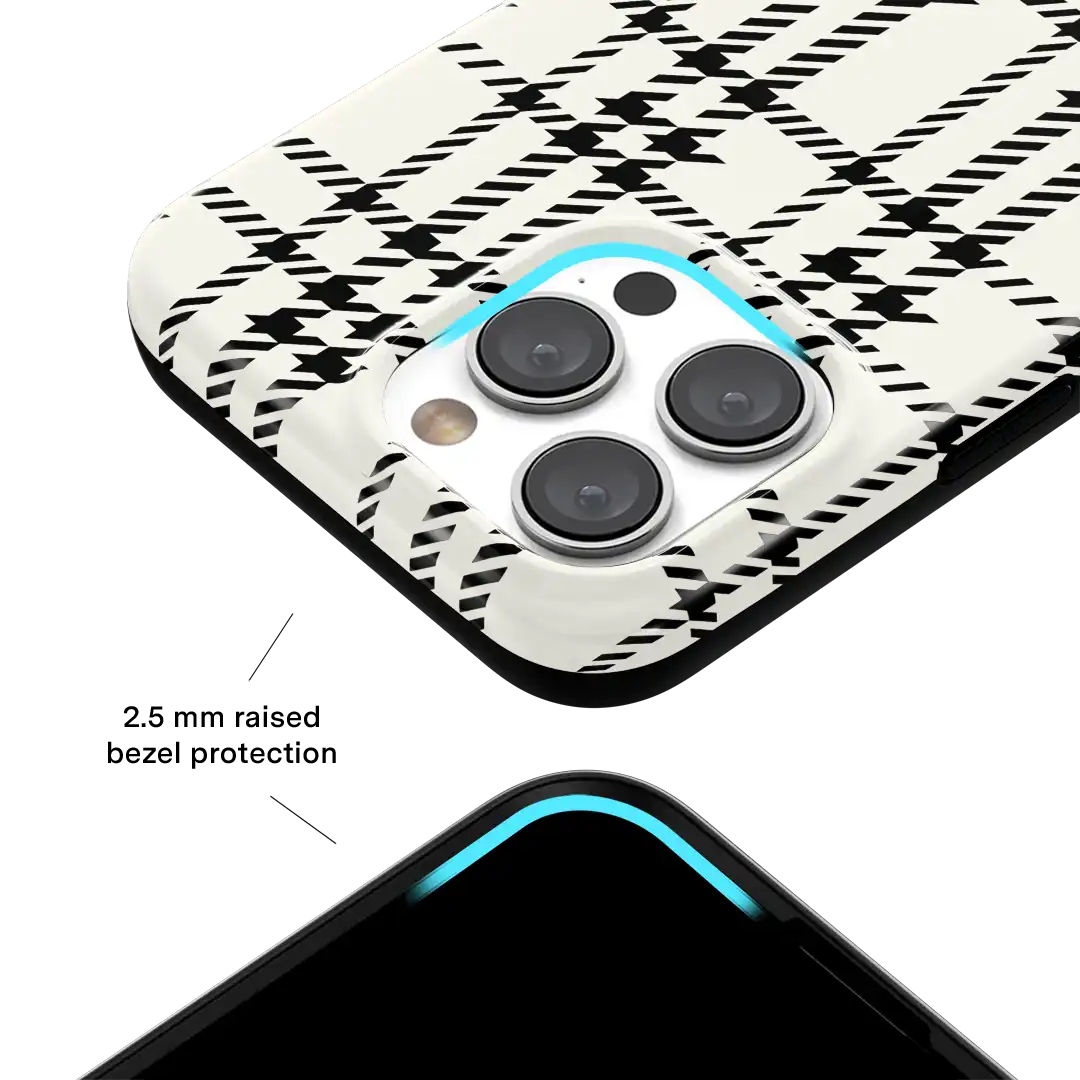 Houndstooth Sweater iPhone Case