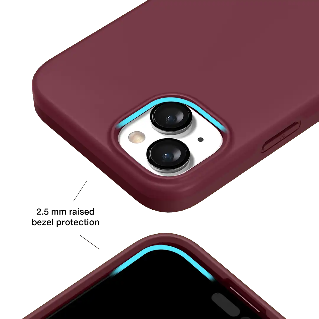 Burgundy 1990 iPhone Case
