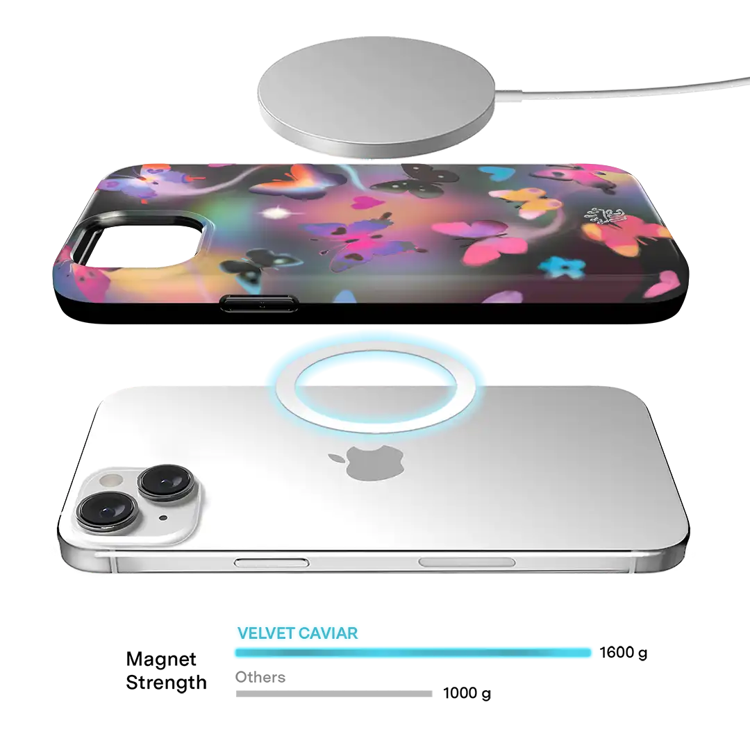 Aurora Butterfly iPhone Case