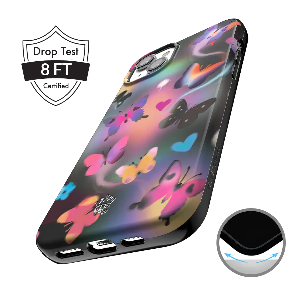 Aurora Butterfly iPhone Case