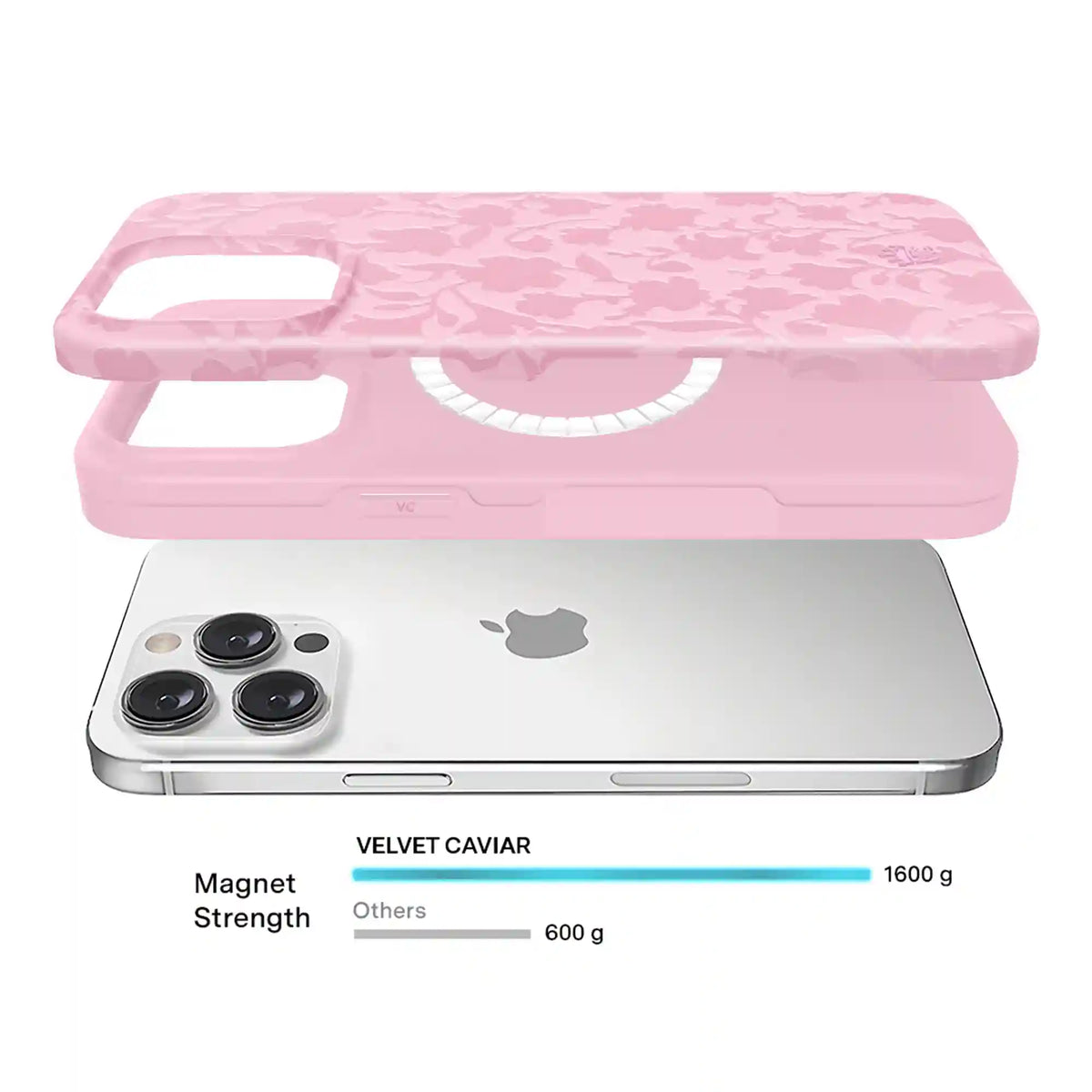 Magical Mauve Floral iPhone Case