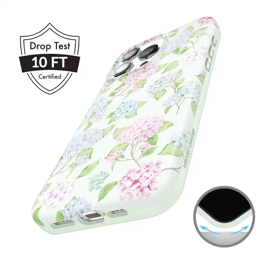 Hydrangea Floral iPhone Case