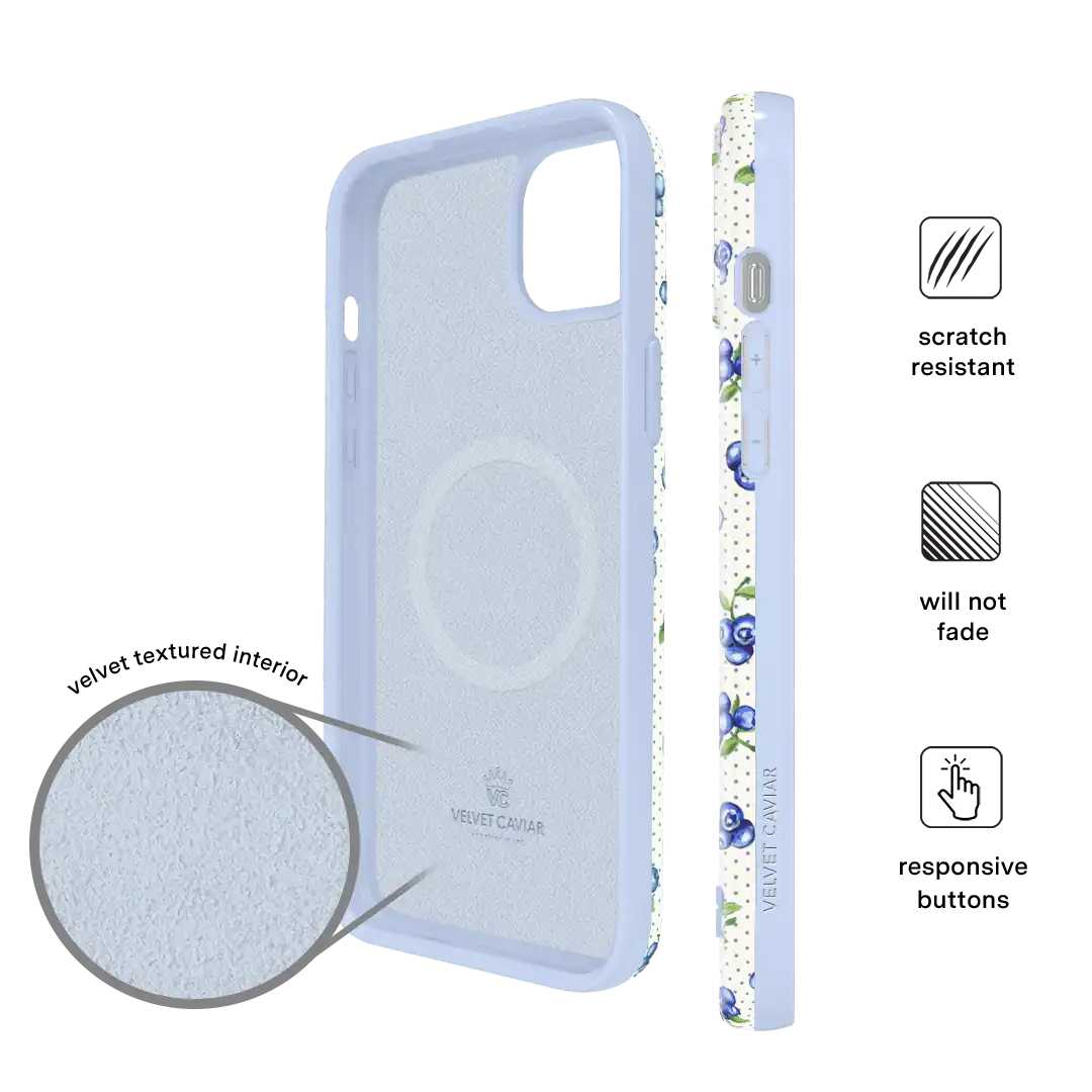 Blueberry Baby iPhone Case