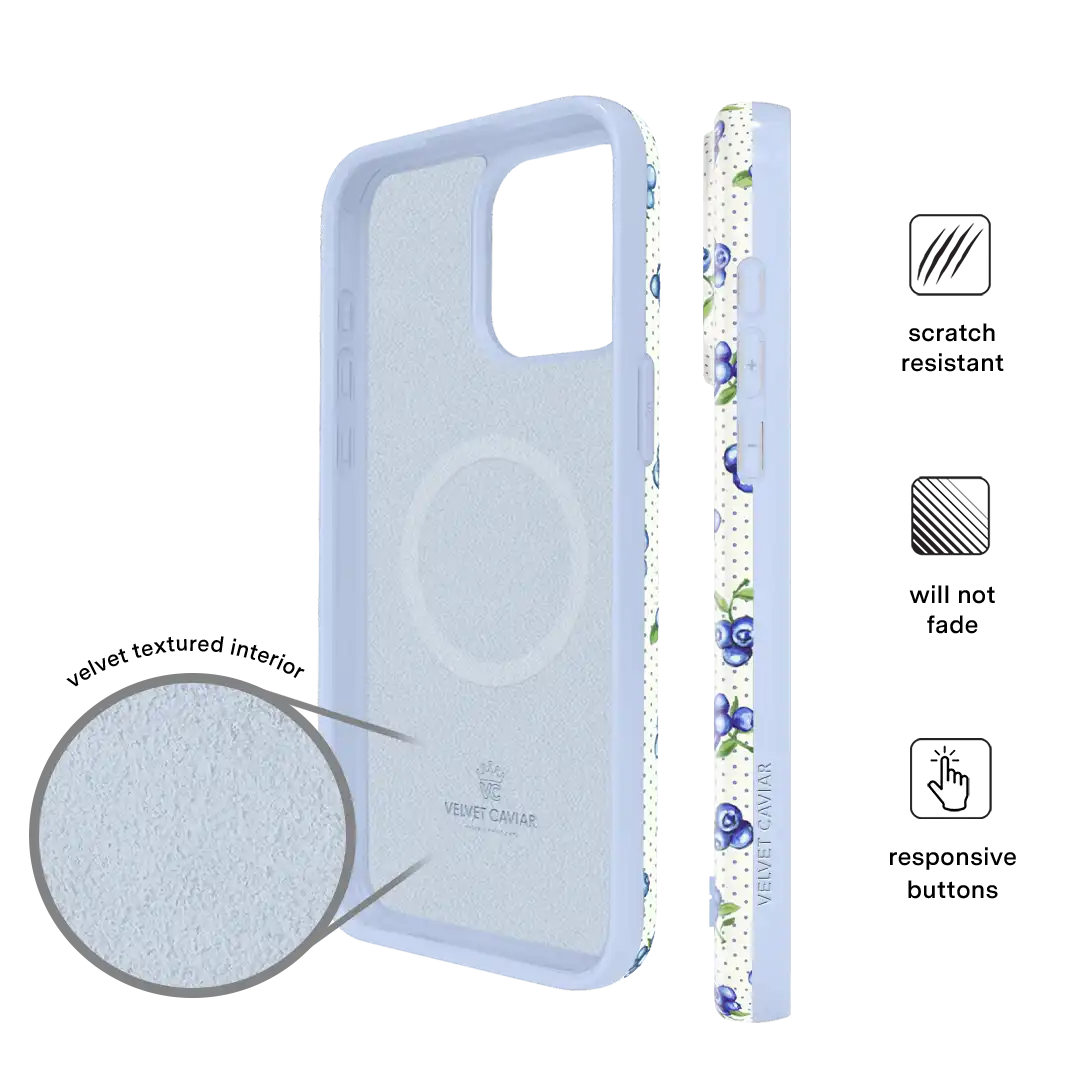 Blueberry Baby iPhone Case