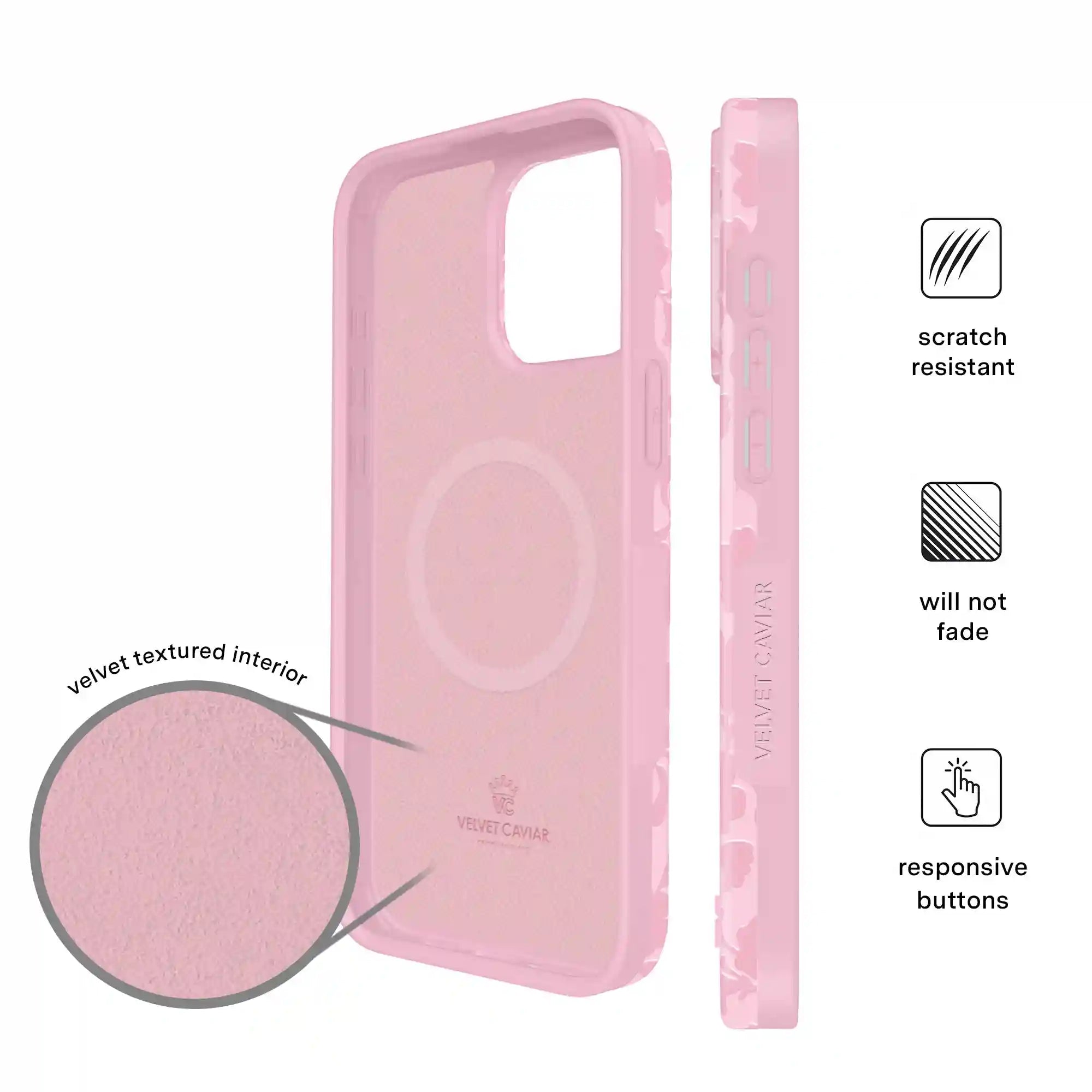 Magical Mauve Floral iPhone Case