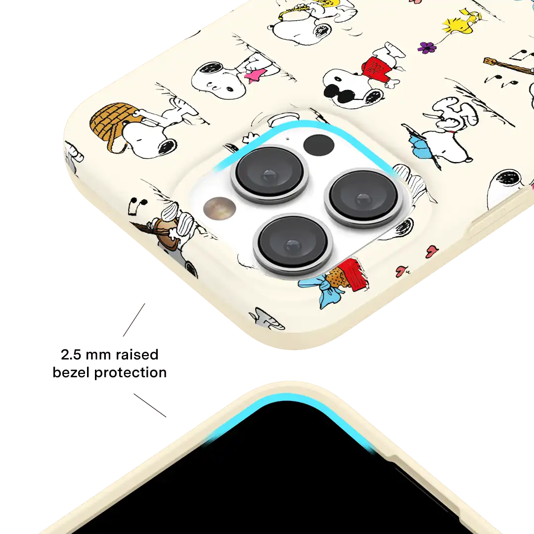 Snoopy Moods iPhone Case