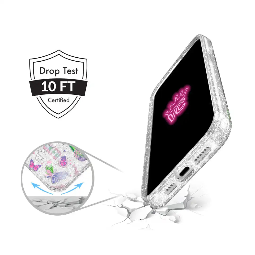Wicked For Good Glitter iPhone Case