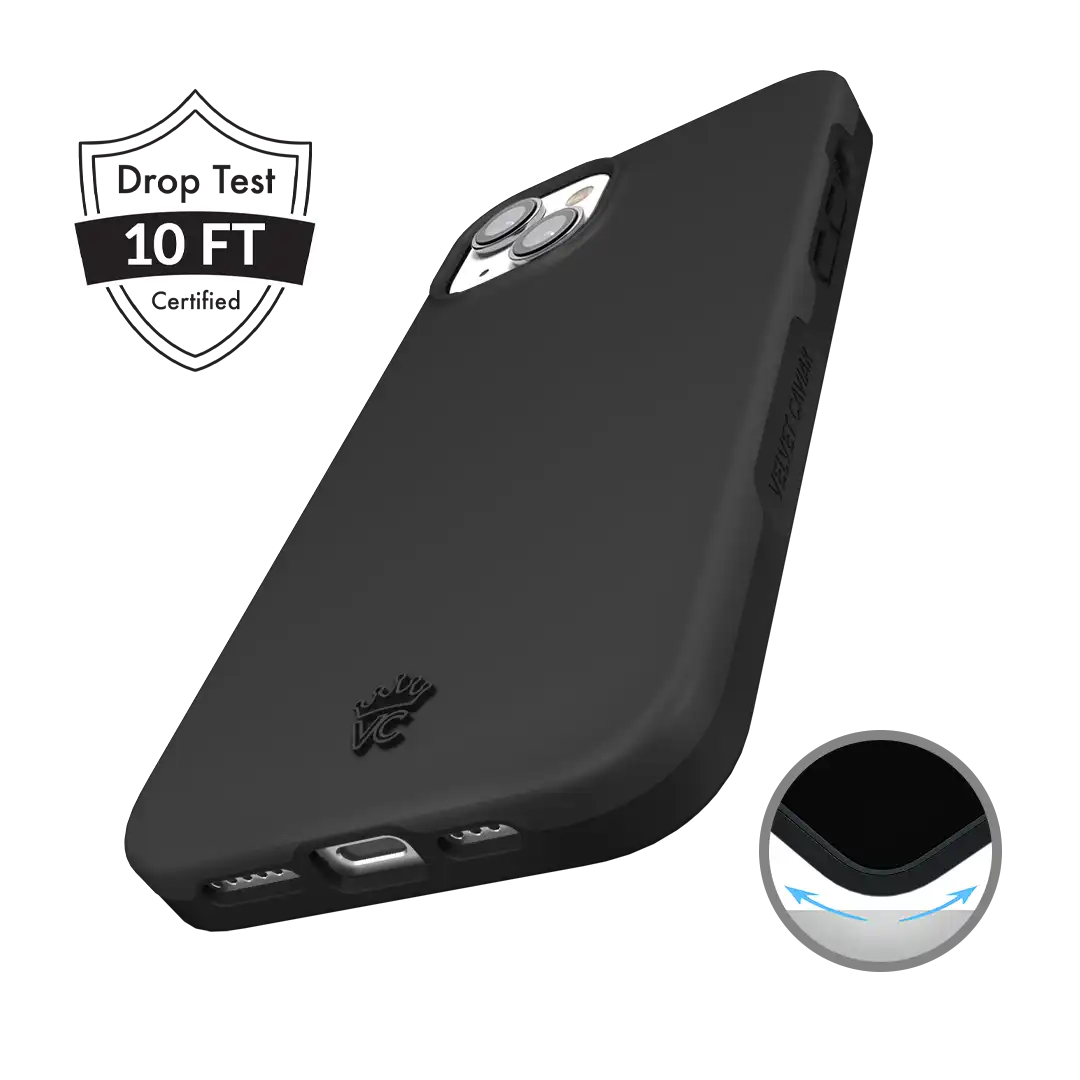 Just Black iPhone Case